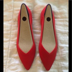 Never Worn Rothy’s Flame Points